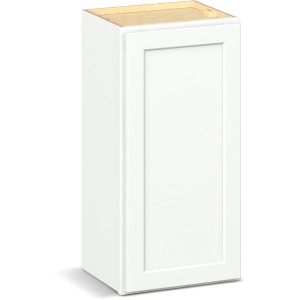 Reliabilt Parkstone II Reliabilt Parkstone II Brilliant White Wall Cabinet, 1 Door, 15-in x 30-in - 641228 | Lowe's Pro Supply
